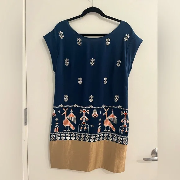 Floreat Anthropologie Avian Myth Shift Dress - Picture 3 of 7